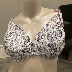 Cacique Lightly lined Full Coverage sz 40F Bra